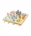 PolarB Ludo wooden board game