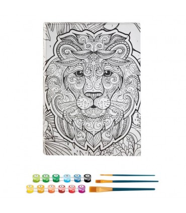 Grafix Lion Paint by Number Set