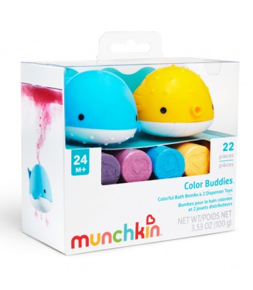 Munchkin Color Buddies Bathing Set